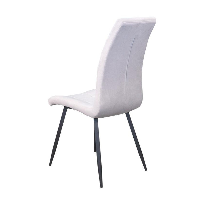 Corcoran Importation Dining Chair DF-1315-WH Leather Dining Chair - White IMAGE 4