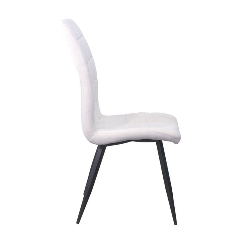 Corcoran Importation Dining Chair DF-1315-WH Leather Dining Chair - White IMAGE 7