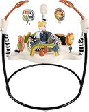Fisher-Price Baby Bouncer Palm Paradise Jumperoo Activity Center with Music Lights Sounds and Developmental Toys