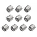 uxcell Wire Thread Inserts 7/16-14 UNC 1.5D 304 Stainless Steel Helical Type Coiled Wire Screw Repair Threaded Sleeve Steel Sheath 10pcs