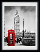 12x16 Picture Frame Display Pictures 11×14 With Mat 12×16 Without Mats for Table Top Display and Wall Mounting Photo Frame Wood Frame Strengthened Glass Display Black