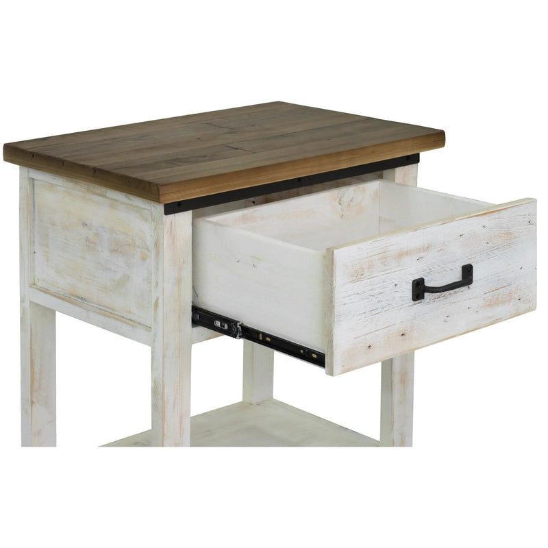 LH Imports Provence 1-Drawer Nightstand PVN002 IMAGE 5