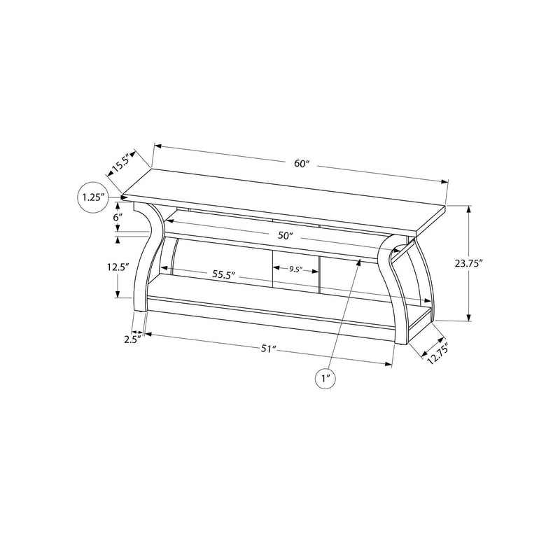 Monarch Flat Panel TV Stand I 2665 IMAGE 5