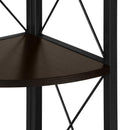 Monarch I 3645 60" Bookcase - Espresso/Black IMAGE 6