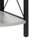 Monarch I 3647 60" Bookcase - Grey/Black IMAGE 7