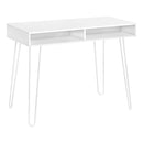 Monarch I 7770 Computer Desk - White/White IMAGE 1