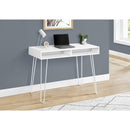Monarch I 7770 Computer Desk - White/White IMAGE 2