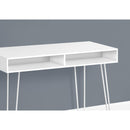 Monarch I 7770 Computer Desk - White/White IMAGE 3