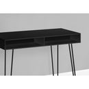 Monarch I 7771 Computer Desk - Black/Black IMAGE 3