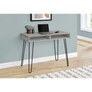 Monarch I 7773 Computer Desk - Grey/Black IMAGE 2