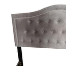 Worldwide Home Furnishings Pixie 101-296Q-LGY 60" Queen Bed - Light Grey IMAGE 7