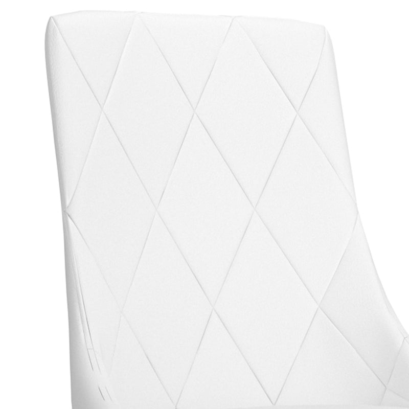 !nspire Antoine 202-573WT Dining Chair - White and Aged Gold IMAGE 6