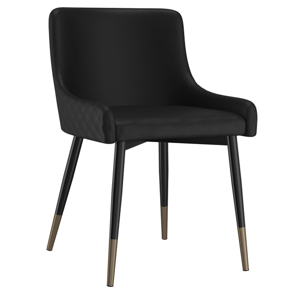 !nspire Xander 202-620BK Dining Chair - Black IMAGE 1