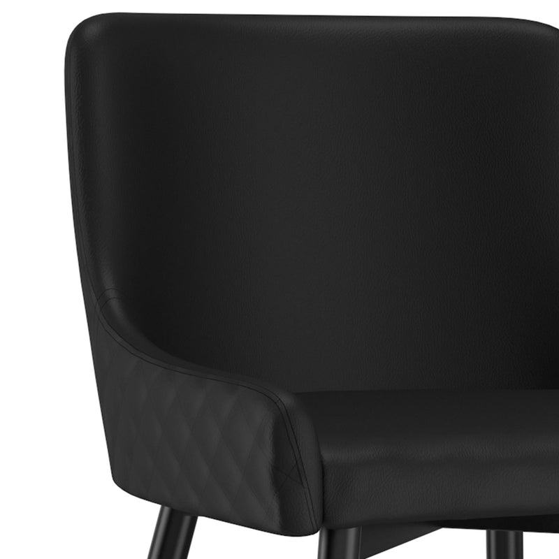 !nspire Xander 202-620BK Dining Chair - Black IMAGE 6