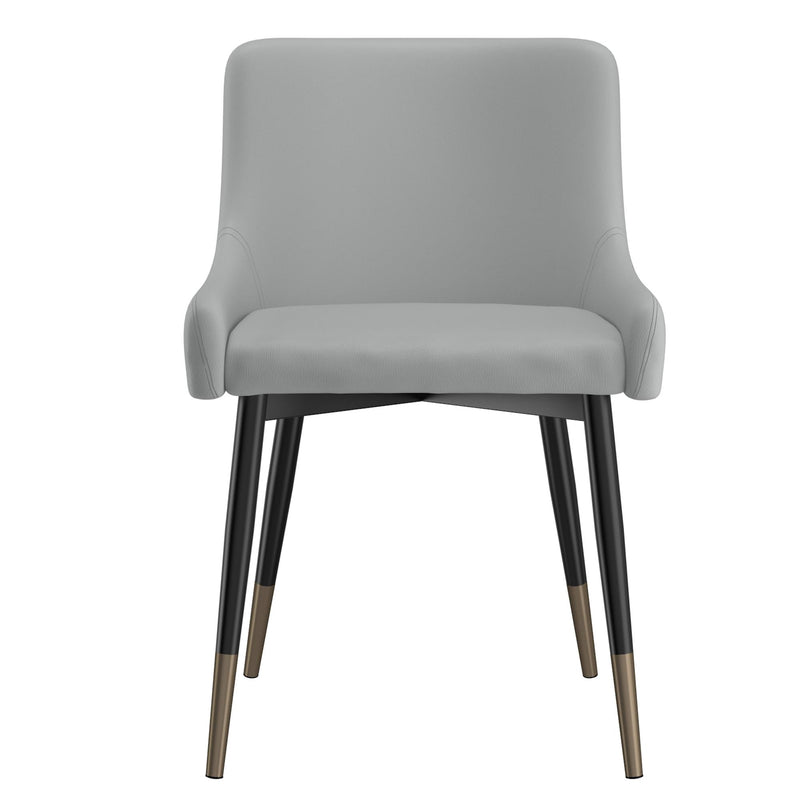 !nspire Xander 202-620LG Dining Chair - Light Grey and Black IMAGE 4