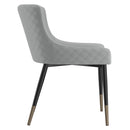 !nspire Xander 202-620LG Dining Chair - Light Grey and Black IMAGE 5