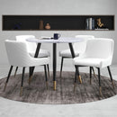 Worldwide Home Furnishings Emery/Xander 5 pc Dinette 207-294RND_620WT IMAGE 1