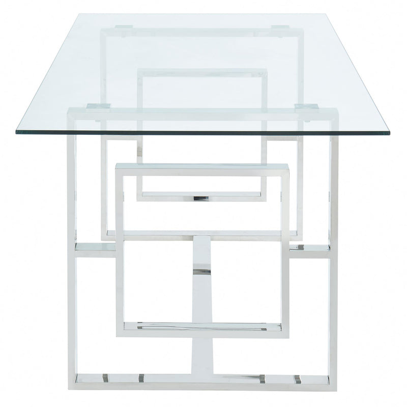 Worldwide Home Furnishings Eros/Hollis 7 pc Dinette 207-482_614GRY IMAGE 4