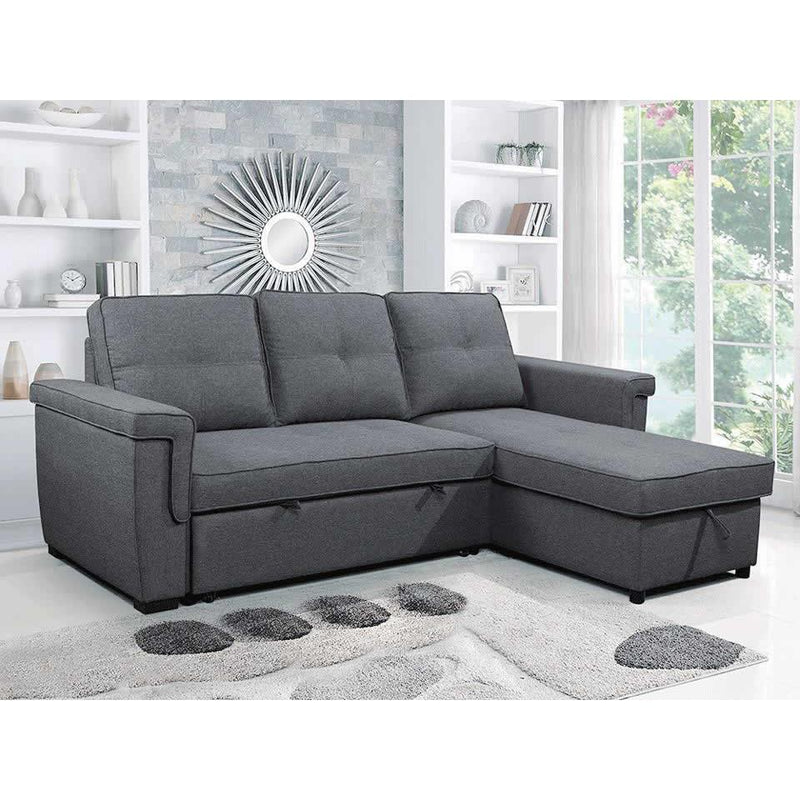 IFDC Fabric Sleeper Sectional IF 9040 IMAGE 1