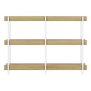 Monarch I 2222 Accent Table - 48"L Natural/White Metal Hall Console IMAGE 4