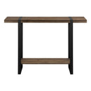Monarch I 2851 Accent Table - Brown Reclaimed Wood-Look/Black Metal IMAGE 4