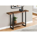 Monarch I 2851 Accent Table - Brown Reclaimed Wood-Look/Black Metal IMAGE 8