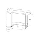 Monarch I 2861 Accent Table - Black Reclaimed Wood-Look/Black IMAGE 10