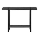 Monarch I 2861 Accent Table - Black Reclaimed Wood-Look/Black IMAGE 2