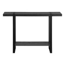 Monarch I 2861 Accent Table - Black Reclaimed Wood-Look/Black IMAGE 4