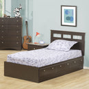 Dynamic Furniture 471-461 Matesbed - Cappuccino IMAGE 1