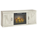 Signature Design by Ashley Bellaby EW0331W7 TV Stand with Electric Fireplace IMAGE 1