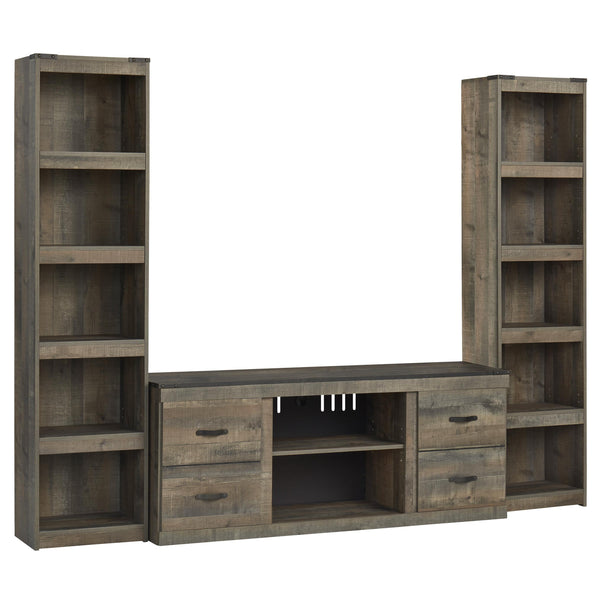 Signature Design by Ashley Trinell EW0446W10 3 pc Entertainment Center IMAGE 1