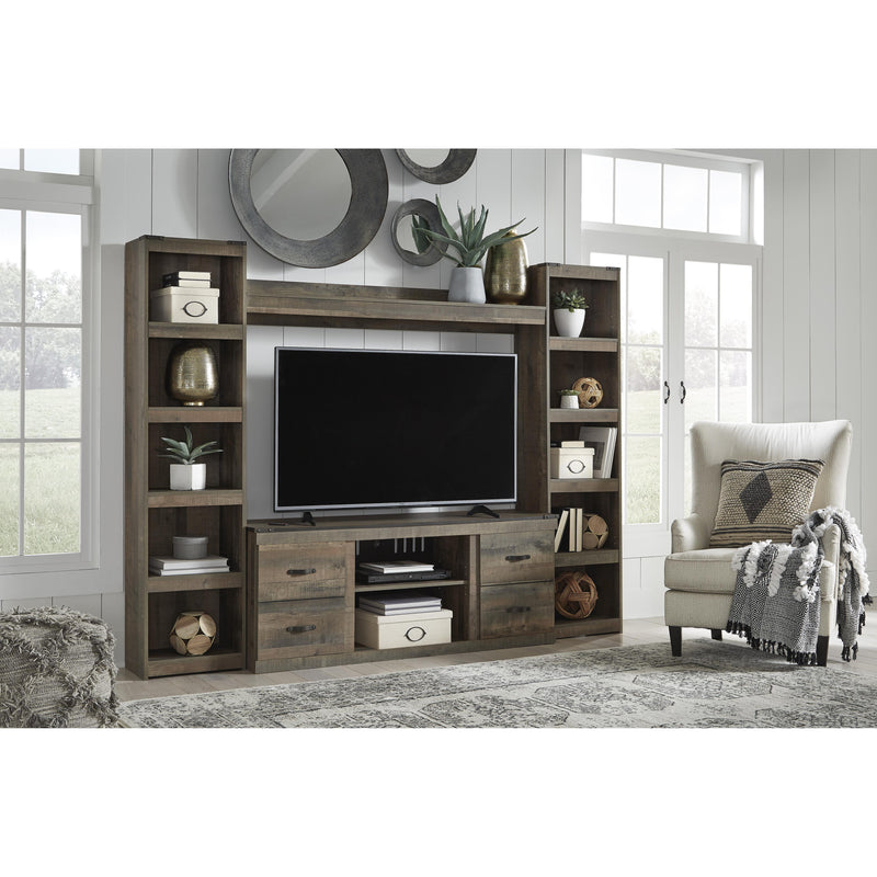 Signature Design by Ashley Trinell EW0446W7 4 pc Entertainment Center IMAGE 2