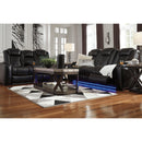 Signature Design by Ashley Party Time 3700315C Power Reclining Sofa with Adjustable Headrest IMAGE 16