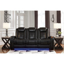 Signature Design by Ashley Party Time 3700315C Power Reclining Sofa with Adjustable Headrest IMAGE 5