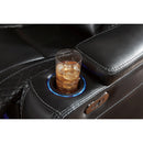 Signature Design by Ashley Party Time 3700315C Power Reclining Sofa with Adjustable Headrest IMAGE 9