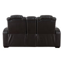 Signature Design by Ashley Party Time 3700318C Power Reclining Loveseat w/ Console and ADJ Headrest IMAGE 3