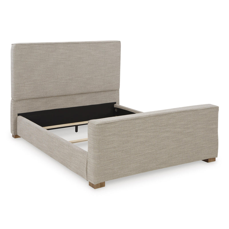 Signature Design by Ashley Dakmore Queen Upholstered Platform Bed B783-81/B783-97 IMAGE 5