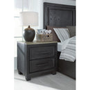 Signature Design by Ashley Foyland B989-92 Two Drawer Night Stand IMAGE 6