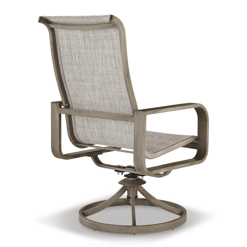 Signature Design by Ashley Beach Front P323-603A Sling Swivel Chair IMAGE 4