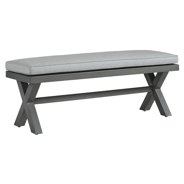 Signature Design by Ashley Elite Park P518-600 Bench with Cushion IMAGE 1