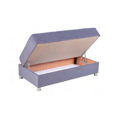 IFDC Fabric Storage Ottoman IF-9471 IMAGE 2