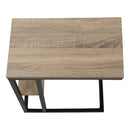 Monarch I 3672 Accent Table - Dark Taupe/Black Metal IMAGE 5