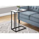 Monarch I 3760 Accent Table - White/Black Metal IMAGE 2