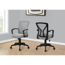 Monarch I 7340 Office Chair - Grey/Black Base IMAGE 3