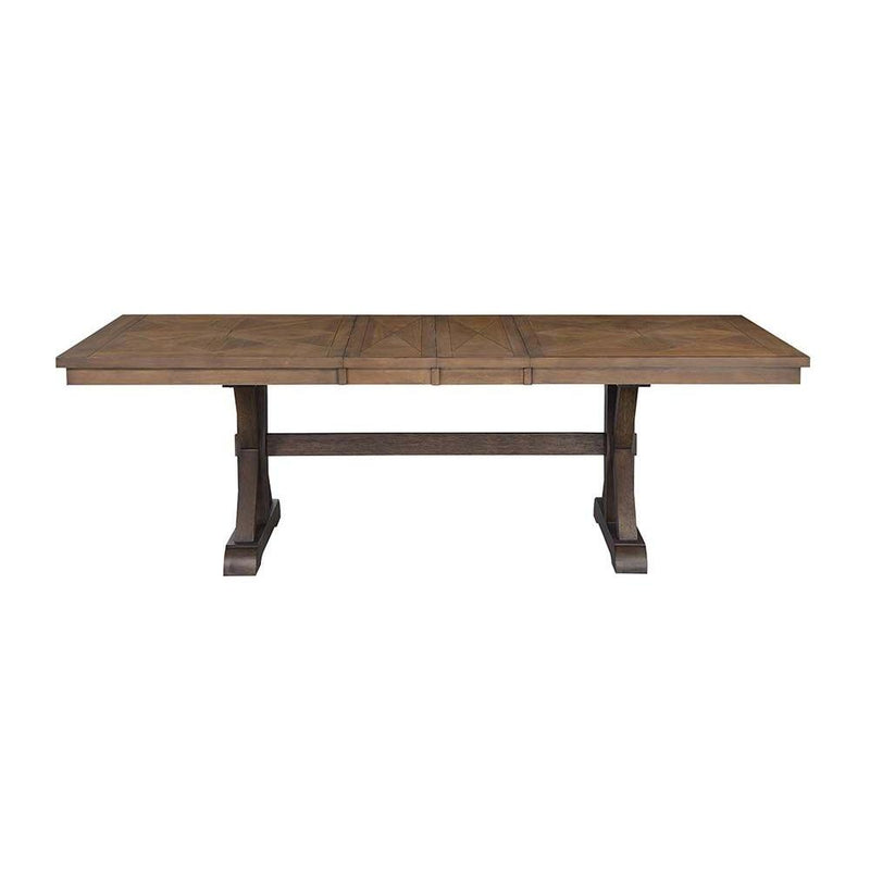 Acme Furniture Pascaline Dining Table with Trestle Base DN00702 IMAGE 3