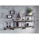 Acme Furniture Brantley AC00735 Wall Rack with 2 Shelves IMAGE 4