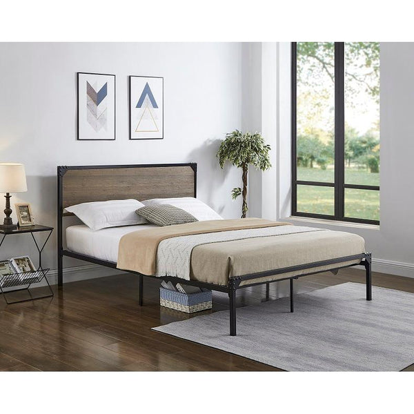 IFDC Queen Platform Bed IF 5220 - 60 IMAGE 1