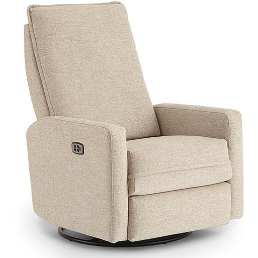 Best Home Furnishings Calli Swivel Glider Fabric Recliner Calli 1AZ95 Swivel Glider Recliner - Tan IMAGE 1