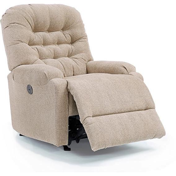 Best Home Furnishings Barb Rocker Fabric Recliner Barb 6MP17 Rocker Recliner - Flax IMAGE 2